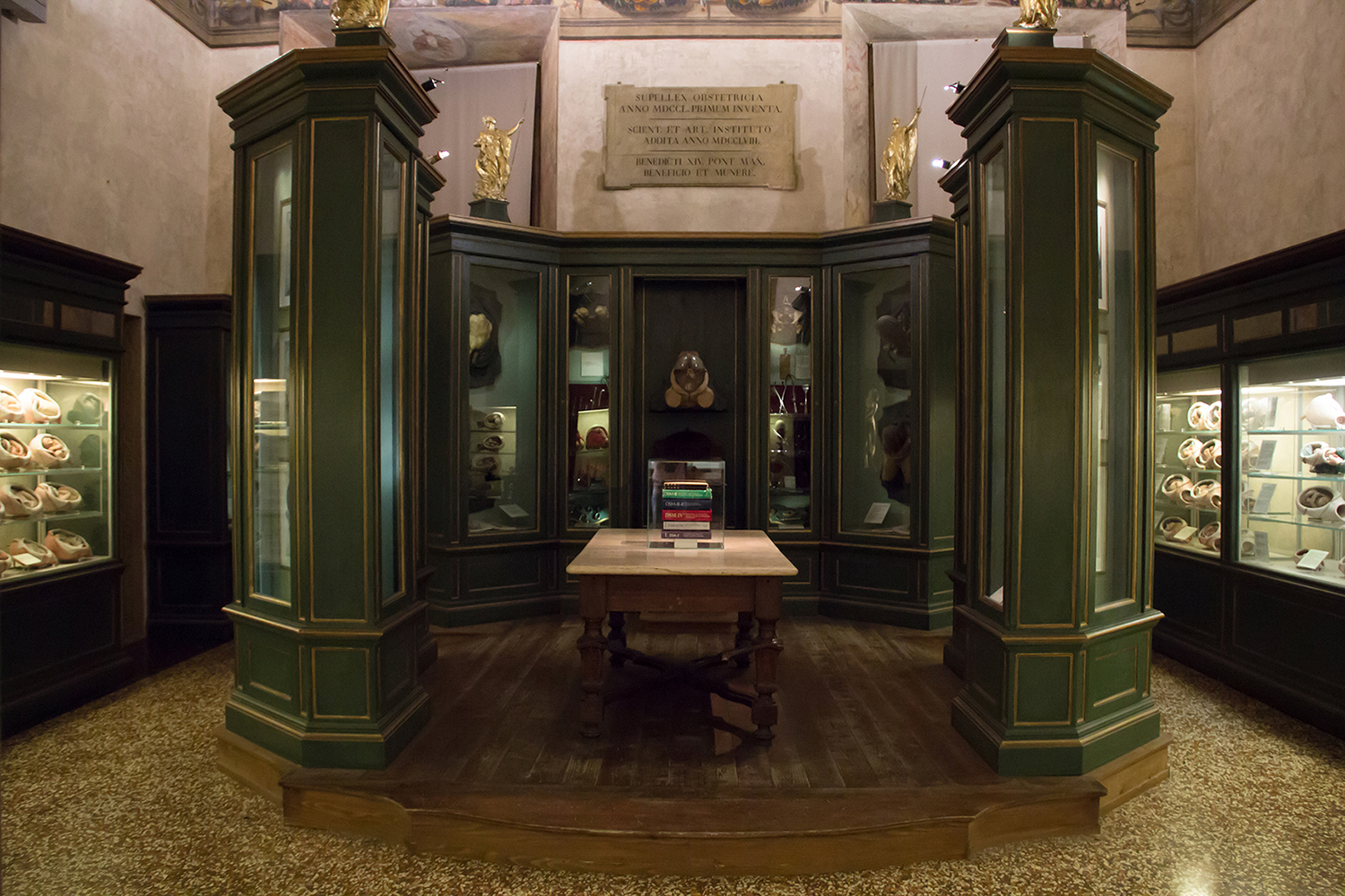 exhibition view at Palazzo Poggi